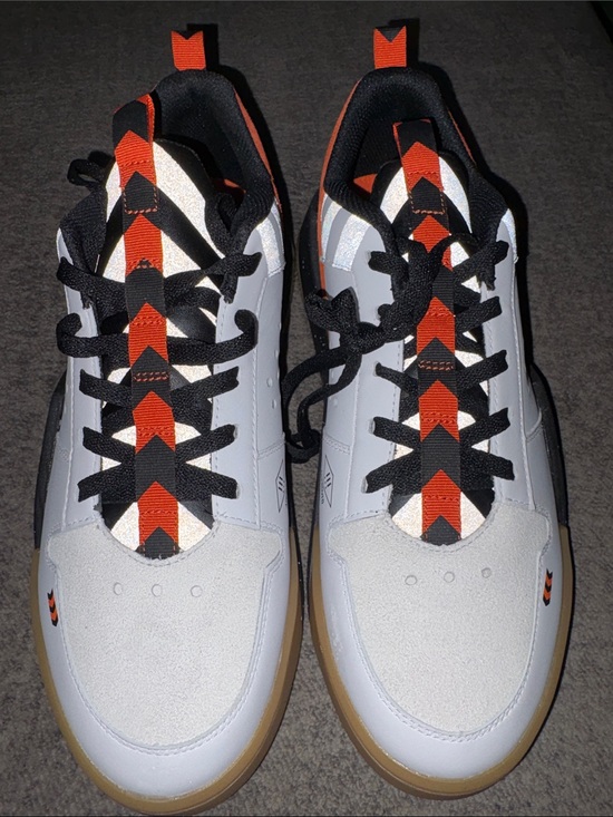 Mschf Other - MSCHF Men's White & Orange Athletic Sneakers